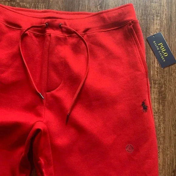 Polo Ralph Lauren Knit Joggers Red Men’s Size Large NWT - Picture 5 of 7